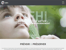 Tablet Screenshot of behi.fr
